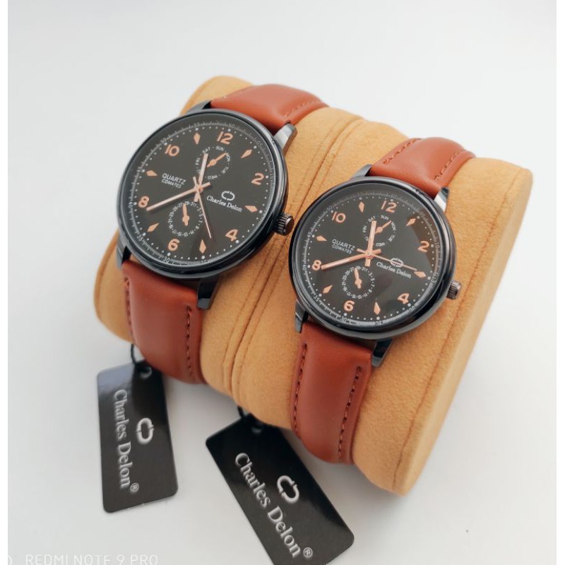 JAM TANGAN COUPLE PASANGAN COWOK CEWEK KEREN ELEGANT SPORTY ORIGINAL WATER RESIST NEW