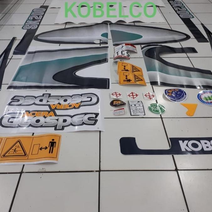 Sticker Kobelco SK 200-8, Sk200-7 | Eksterior Mobil