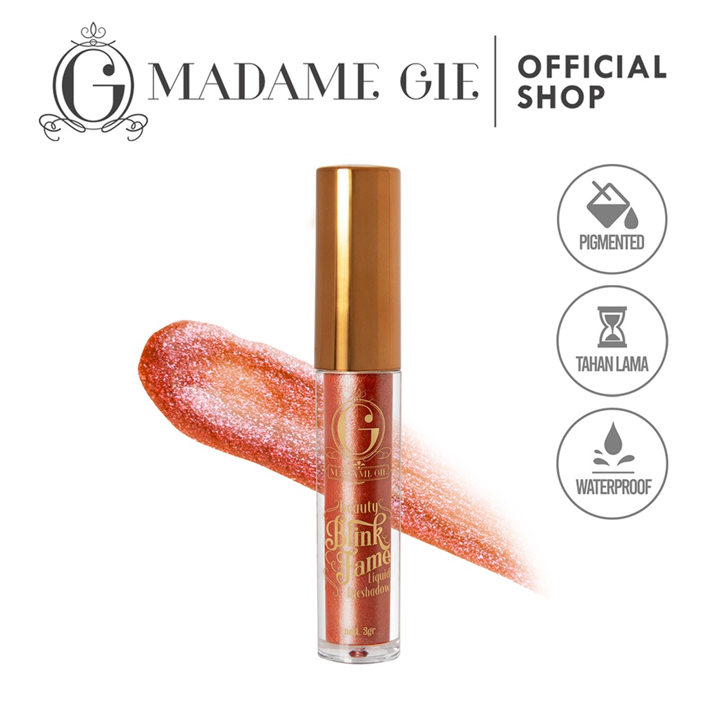 ⭐️ Beauty Expert ⭐️ Madame Gie Beauty Blink Fame - MakeUp Eyeshadow Liquid