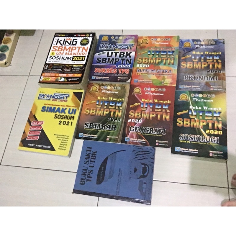 preloved buku the king soshum, wangsit tps&tka soshum, simak ui dll