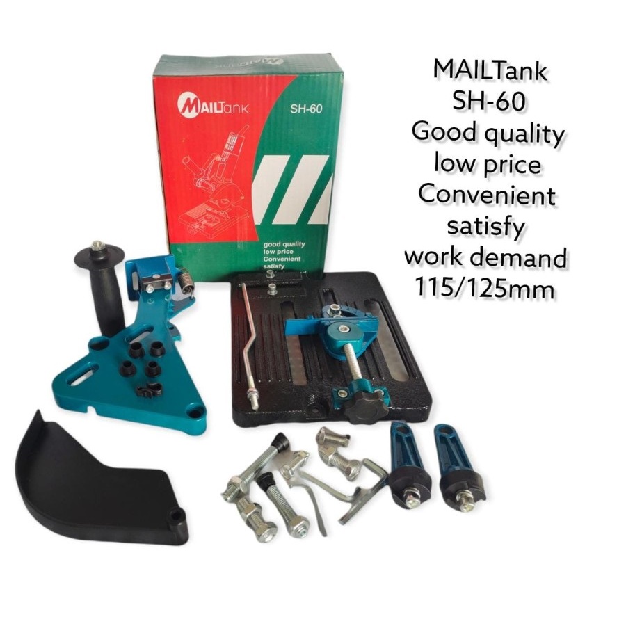 STAND GERINDA MAILTANK SH60 DUDUKAN MESIN GERINDA TANGAN STAND ANGLE DISC GRINDER GRINDA