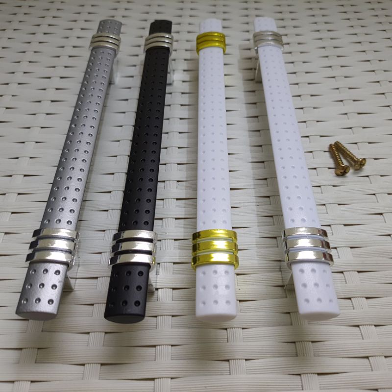 Handle Bintik Cincin 160mm Premium - Handle Bintik - Handle Plastik - Handle Pintu - Handle Lemari -