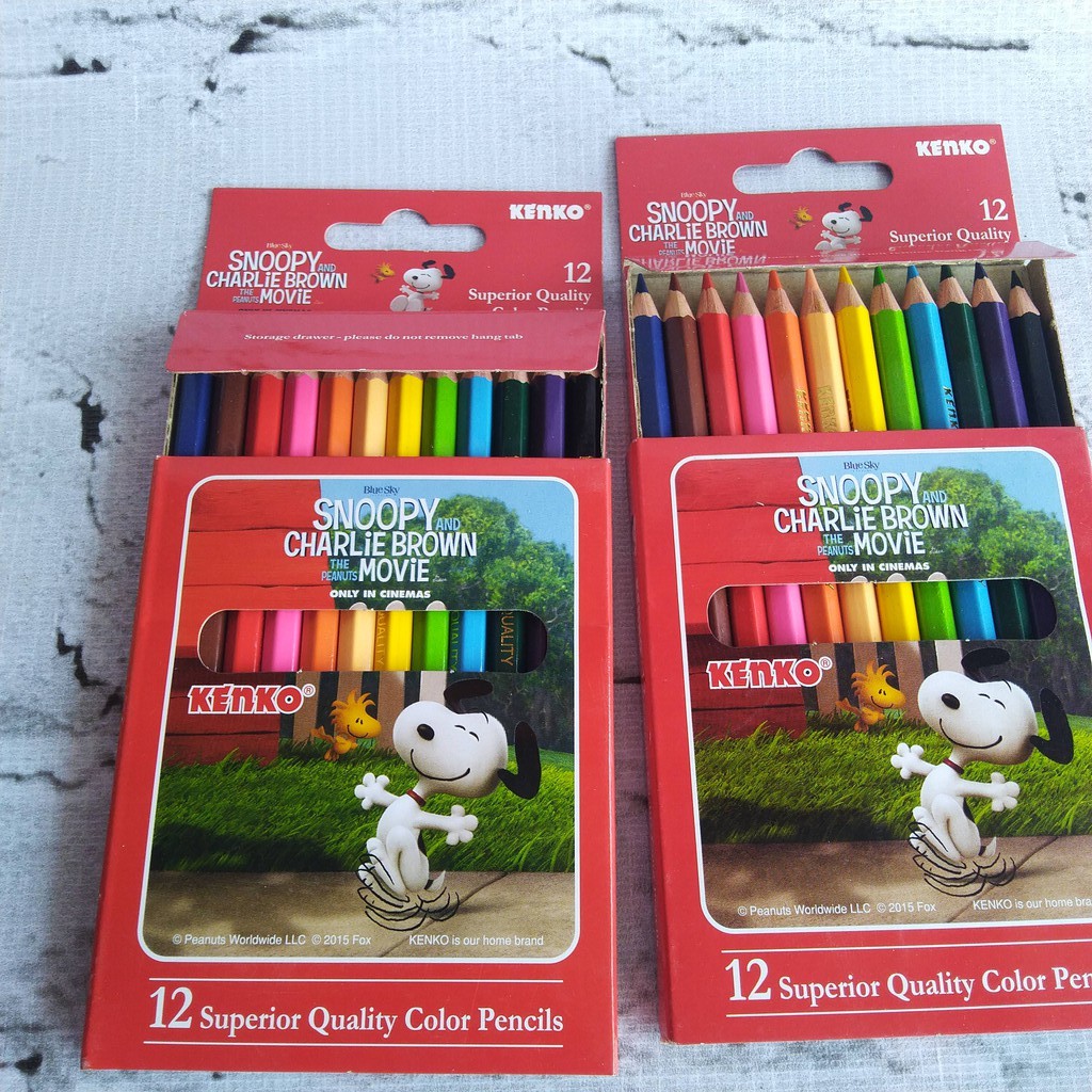 Pensil Warna Set 12 Warna Color Pencil-2