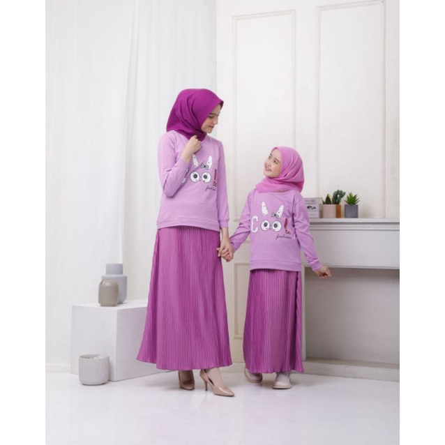 setelan anak plisket