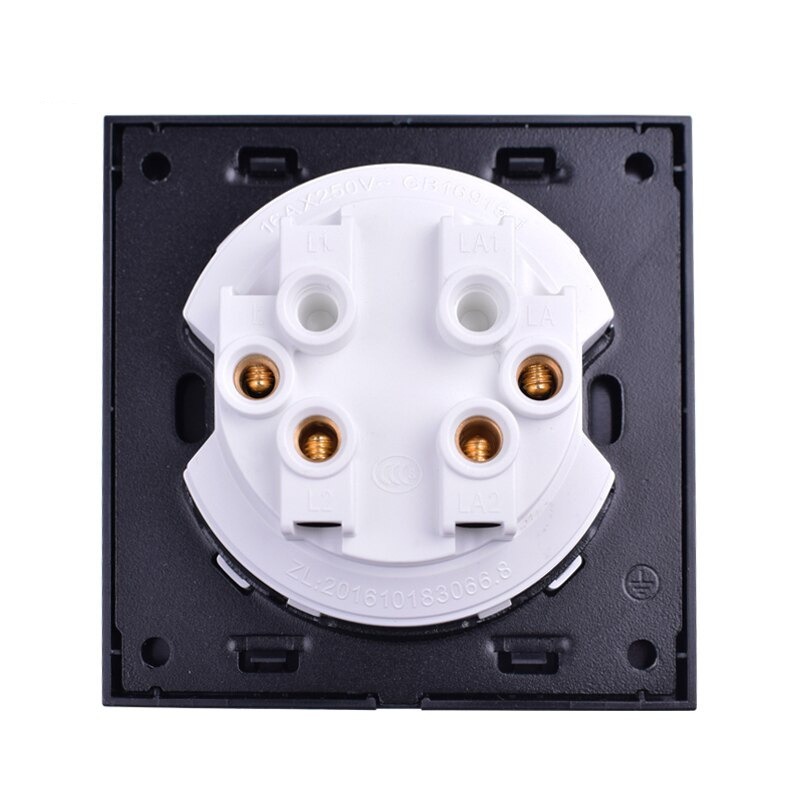 Saklar Dinding Wall Switch 86 Type 2 Switch Dengan LED