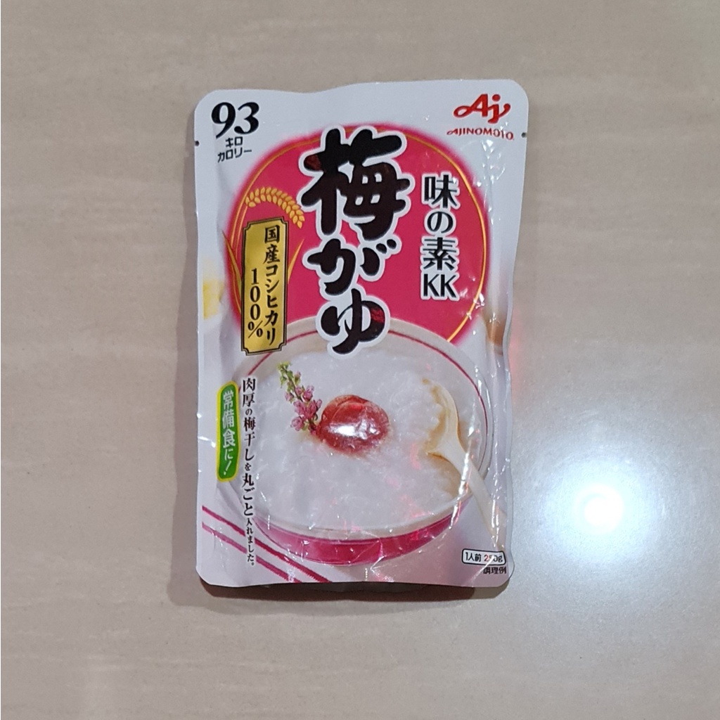 

Ajinomoto KK Okayu Umegayu Porridge Koshihikari Japan Rice 250 Gram