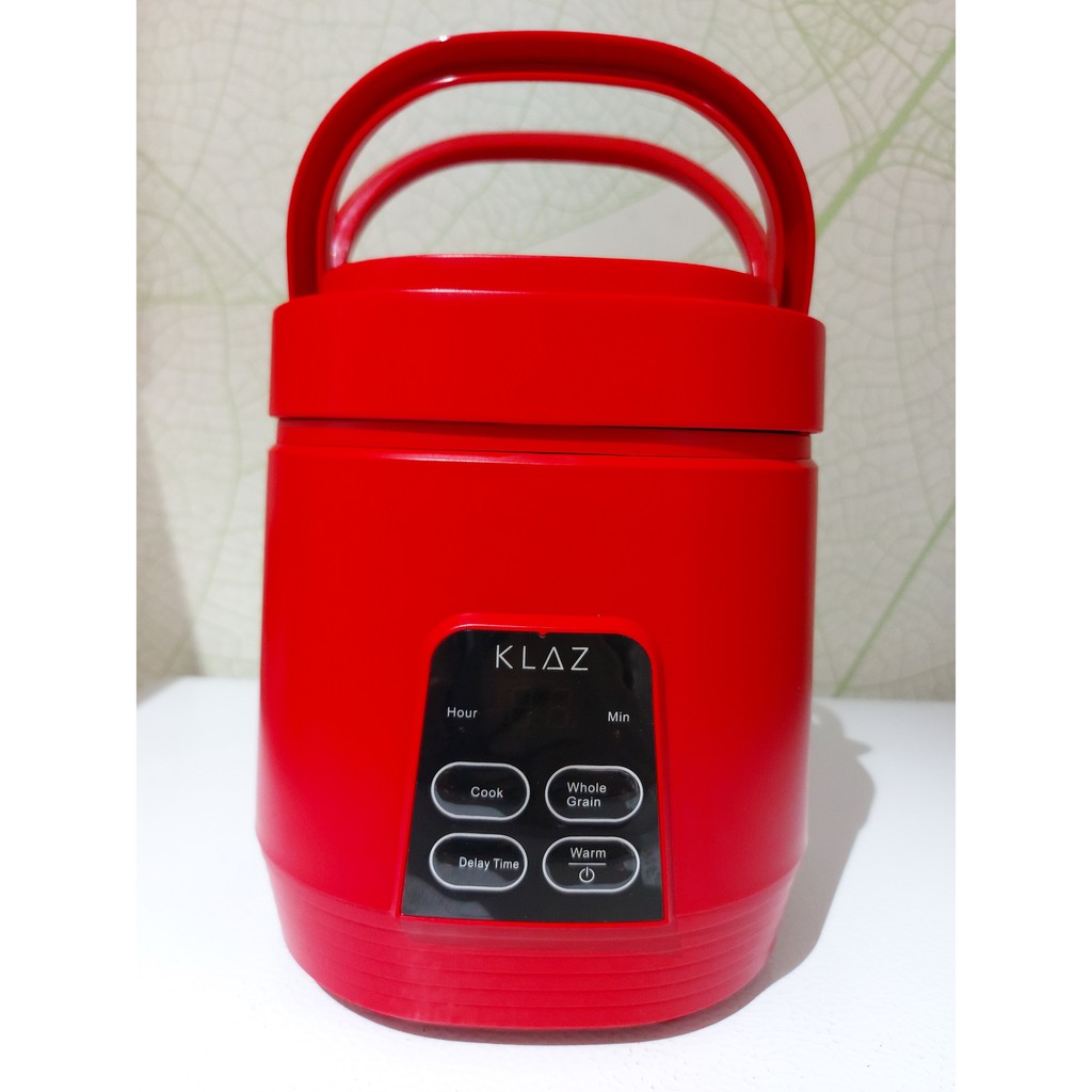 Travel Mini Rice Cooker 0,3L / Rice Cooker Digital /  Digital Mini Cooker Red