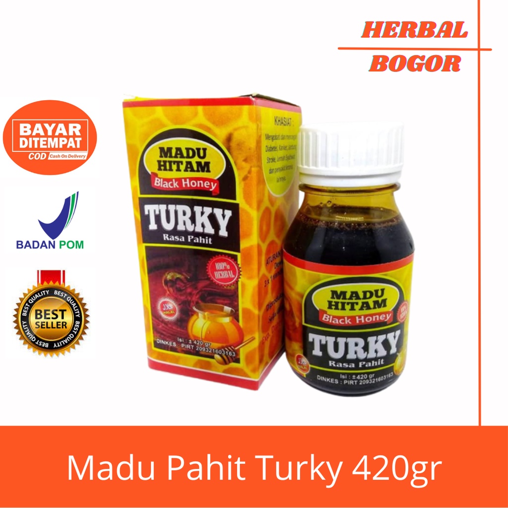 

Madu Hitam Pahit TURKY 420 Gr - Madu Pahit Herbal Untuk Diabates Kolestrol Gula Darah Imun tubuh darah tinggi