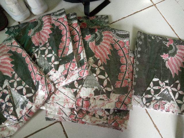 Bswart Batik Hrb026 Kenongo Hem Pendek Padi Pekalongan M L Xl Xxl Batik Pria Murah Terlaris