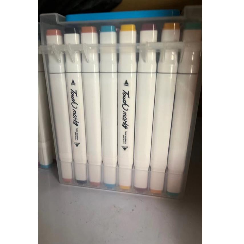 

(PROMO 0CJ52) Touch Spidol Dual Side Fine Art Marker 12 / 24 / 30 / 36 / 40 / 48 / 60 / 80 / 168 / double headed marker set Multi Color ❋