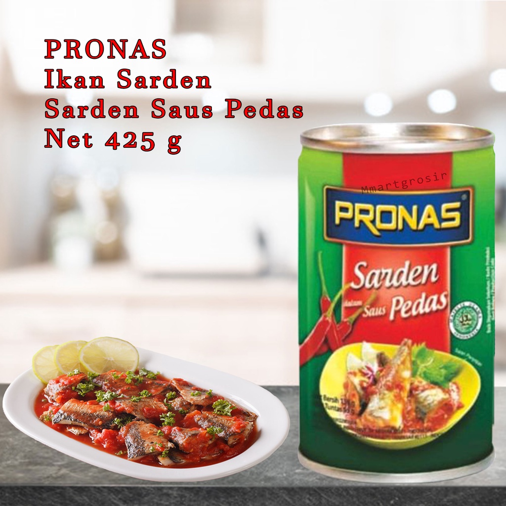 PRONAS SARDEN DALAM SAUS PEDAS 425g