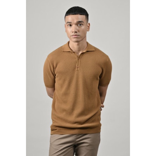 Polo Hove Lightbrown Size S From Preppstudio