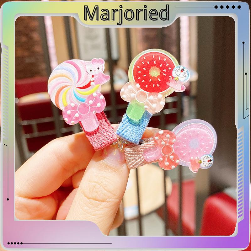 Jepitan Rambut Anak Jepit Rambut Korea Kids Unicorn Candy Fruit Korean Fashion Rainbow Ice Cream-MJD