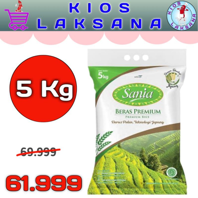 

BERAS PREMIUM SANIA 5KG