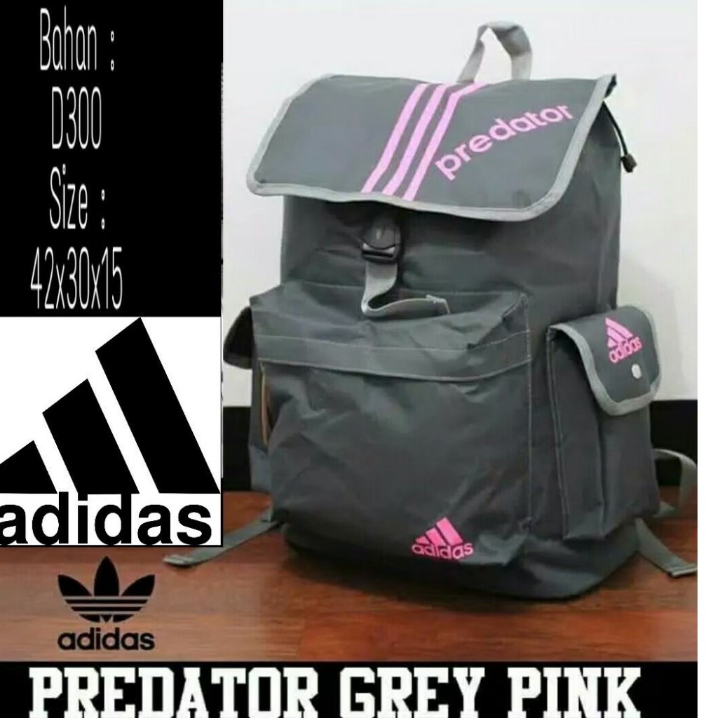 TAS RANSEL ADIDAS PREDATOR TAS KERJA TAS NONGKRONG BEST SELLER