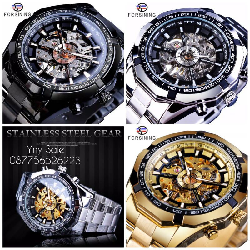 Forsining Automatic Watch Stainless