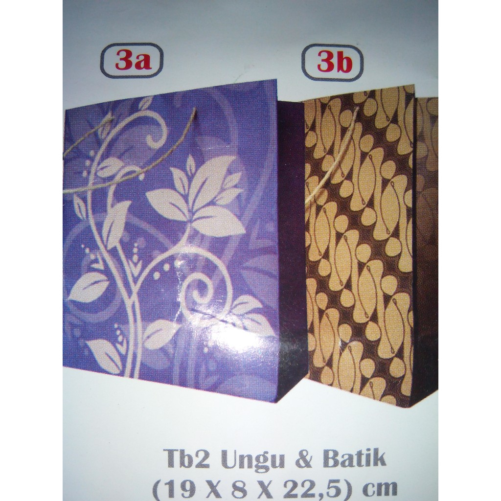 

PAPER BAG BATIK (9) 12 PCS Paper Bag TB 2/G3 (9)