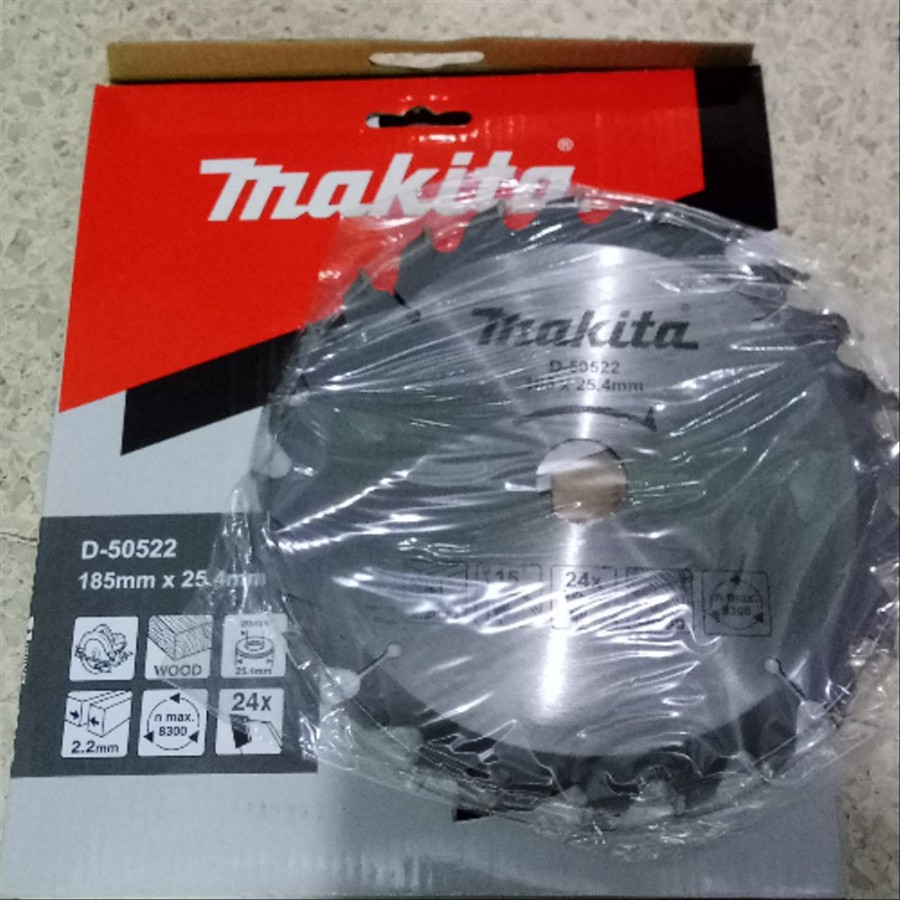 Makita Mata Circular Saw Blade 7 Inch X 24 T Mata Gergaji Circle Kayu