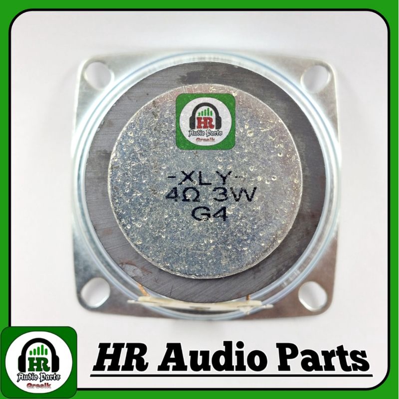 Speaker Mini 2&quot; inch 3W 4Ohm 3Watt 4R Cup Silver Magnet Besar 5Cm 50mm