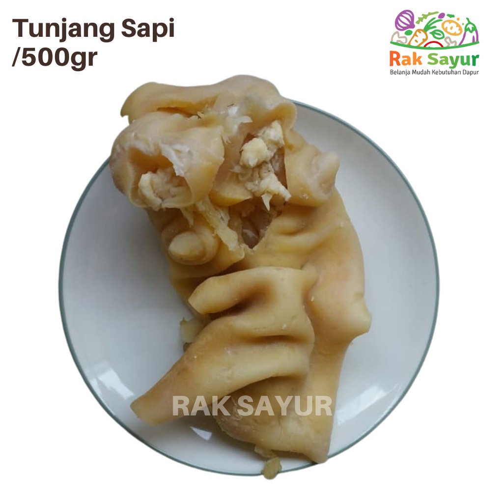 

Tunjang Sapi 500gr Gulai Tunjang Kaki Kikil Sapi Siap Masak Frozenfood Padang