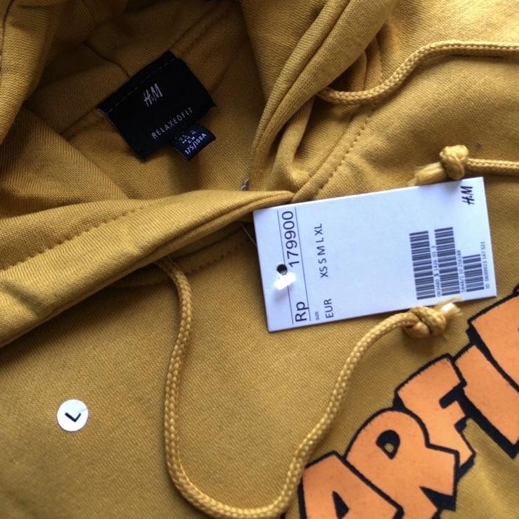 orifake - Hoodie H*M GARFIELD Mustard {BLS.10Jn22ᴶ}