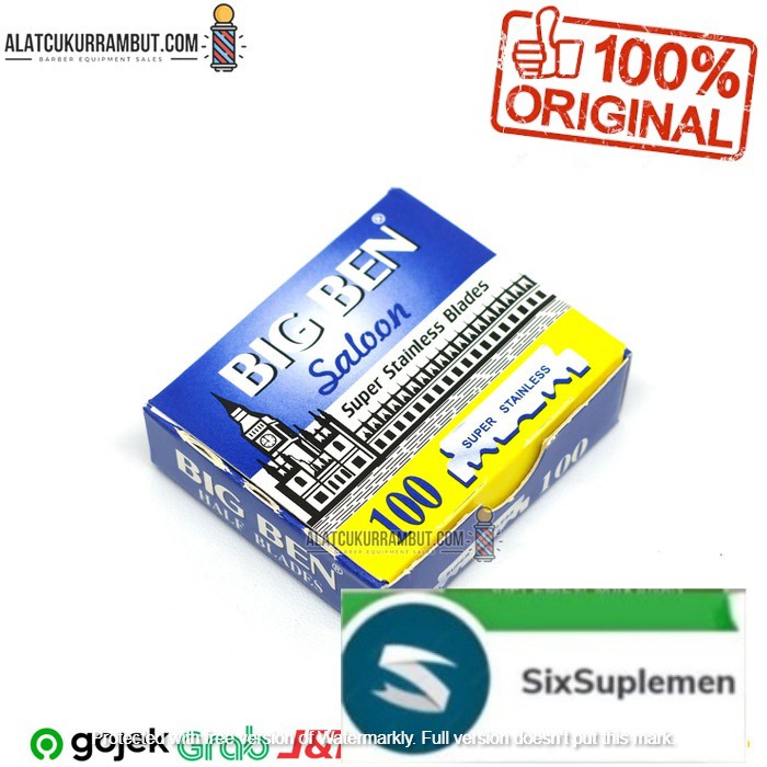 Pisau Silet Big Ben isi 100