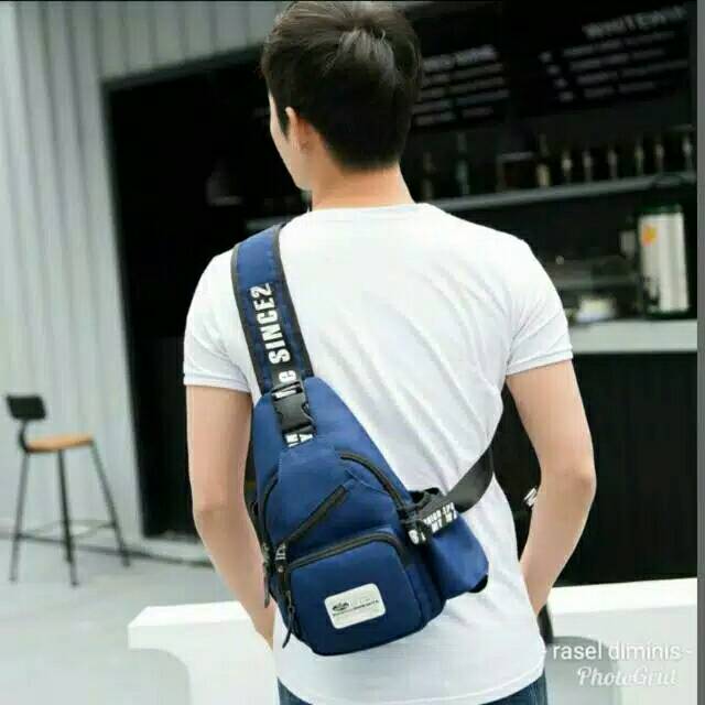 TAS SLEMPANG COWOK Tas Punggung Fashion Tas kuliah Tas Cowo keren
