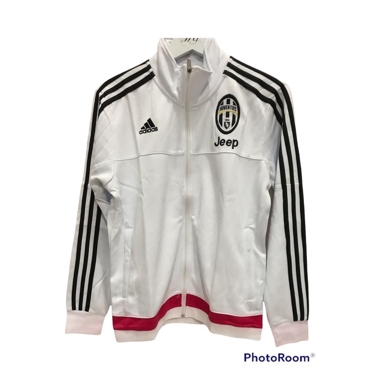 JAKET BOLA JUVENTUS PUTIH IMPORT GO