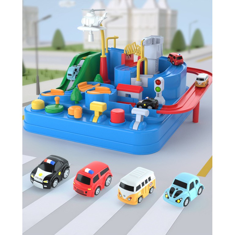 Mainan Anak Car adventure / Brain Game Manipulative Resques Squad / Simulasi Mobil-Mobilan / Mainan Edukasi / Hadiah Ultah Unik / Kado Anak Edukatif