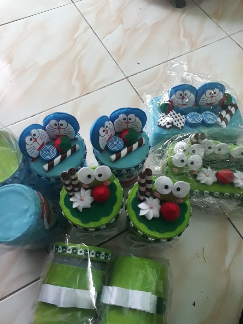 Toples Murab Toples Karakter Doraemom Toples Lebaran Toples Flanel Toples Hias
