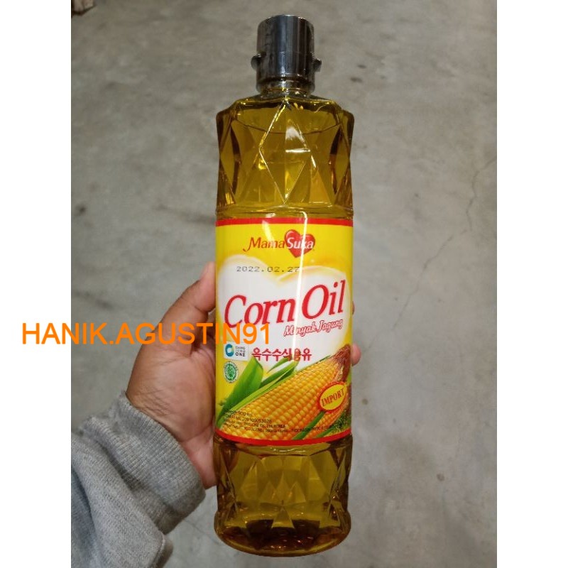 MamaSuka Corn Oil /Minyak Jagung Chung Jung One 900 ml  / Minyak Sehat Halal Mamasuka