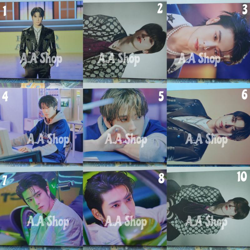 Ready (GET DISC 2k-5k) MD Jaehyun Special Postcard Book Official NCIT Group satuan each Grup NCT 127