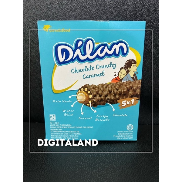 

Dilan Crunchy Caramel isi 12