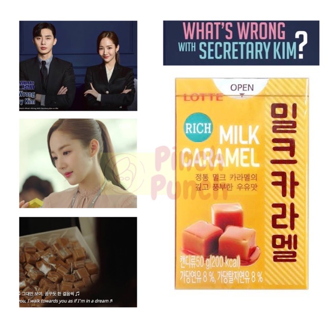 Jual Milk Caramel Candy Lotte Korean Drama Secretary Kim Park Seo