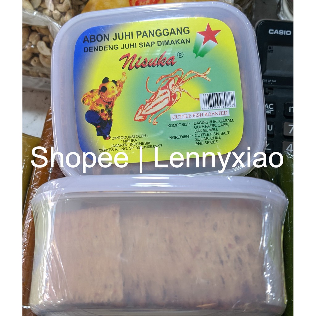 Cumi Garing Abon Juhi Panggang Kering Nisuka Bukan Sedapko