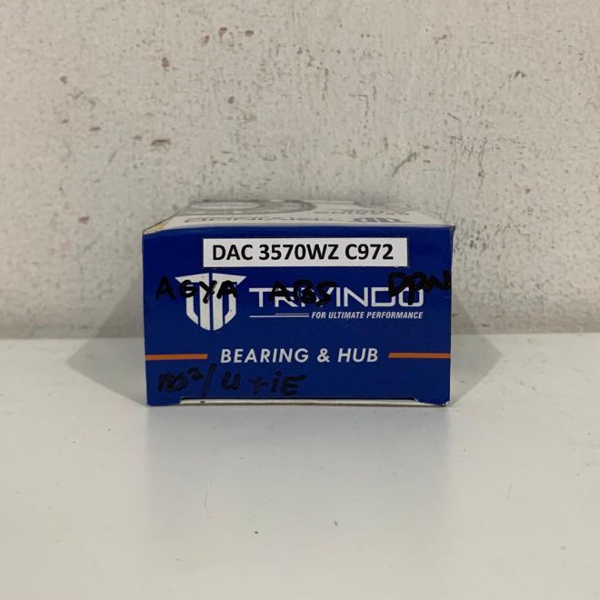 Bearing laher roda depan Agya / Ayla ABS DAC3570WZC972 Trivindo