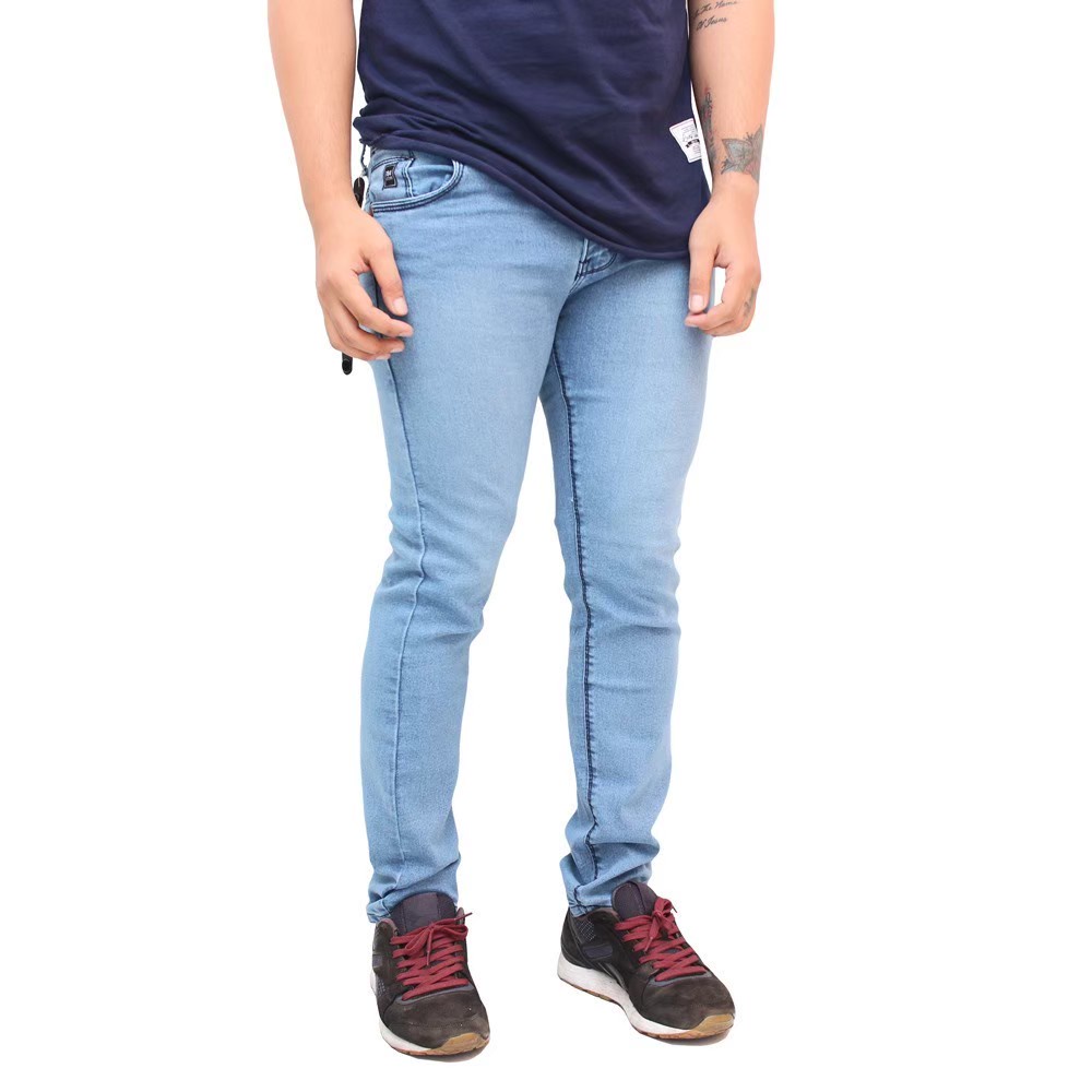 Celana jeans pria jumbo simple slimfit jeans premium original big size S-5XL 27-42