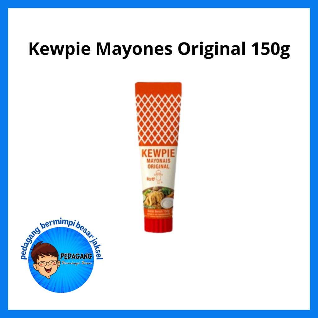 

Kewpie Mayones Original 150gr/ Mayones/ Mayones Original Kewpie/ Saos Mayo/ Salad Dressing
