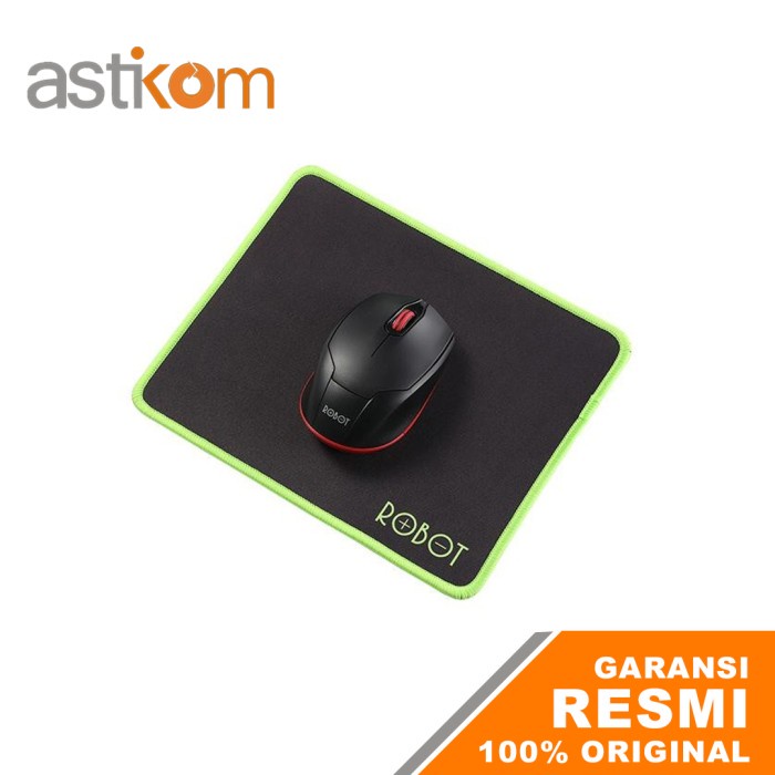 Mousepad Robot RP05-S Black Good Quality Soft Surface Anti Slip