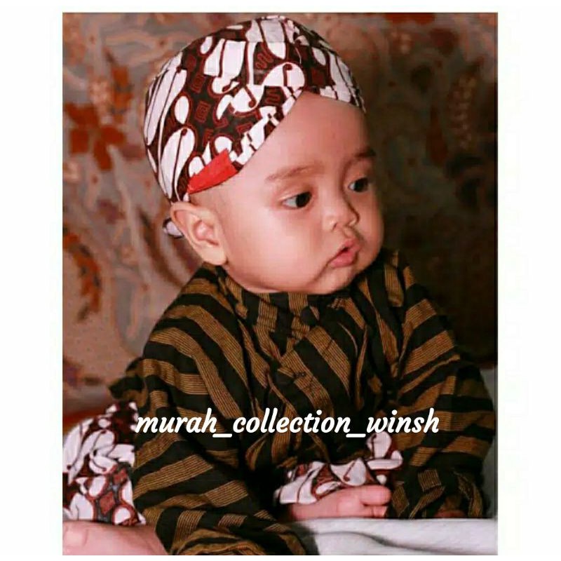 Baju lurik anak laki laki  // baju jawa anak laki laki // baju adat anak / baju adat jawa