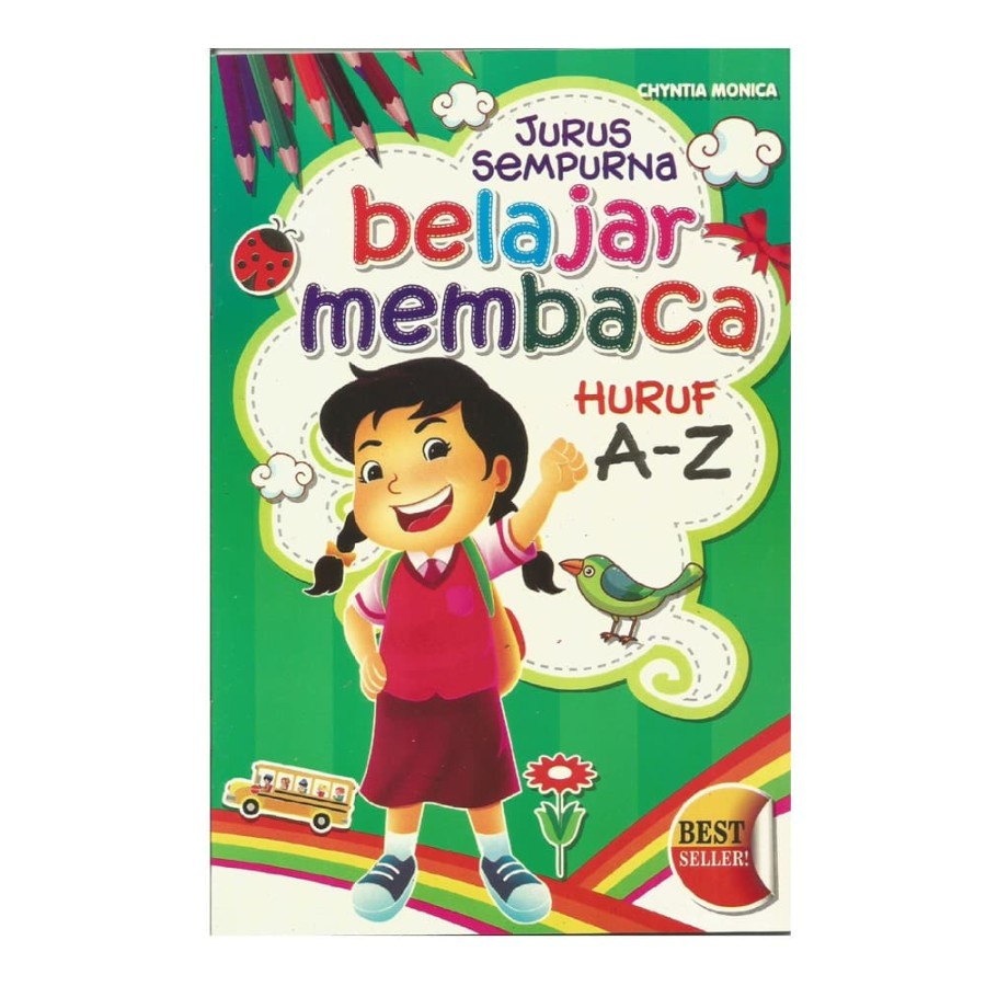 

Buku Aktifitas Mini - Jurus sempurna belajar membaca huruf A-Z 32 HAL