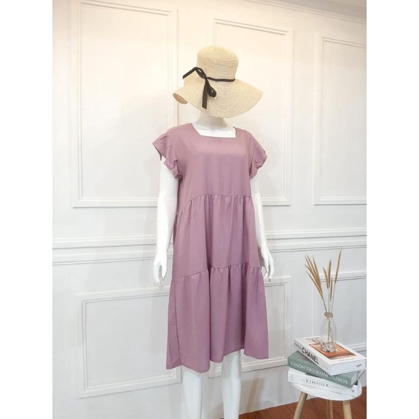 YUKI DRESS | DASTER SUSUN YUKENSI | DASTER RAMPEL | HOMEWEAR RAMPEL