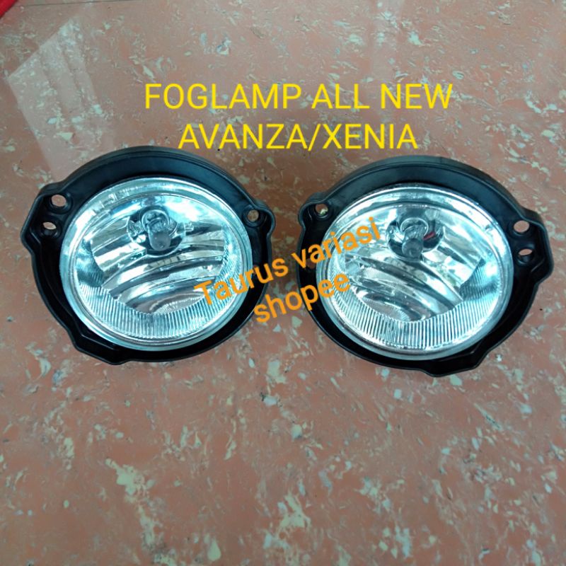 FOGLAMP BUMPER LAMPU KABUT PENERANG CAHAYA MOBIL ALL NEW AVANZA /XENIA ONLY 2012-2021