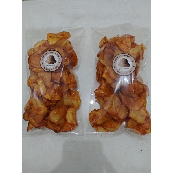 

Kripik Singkong Pedas Manis / Berat 200 gr / Best Seller