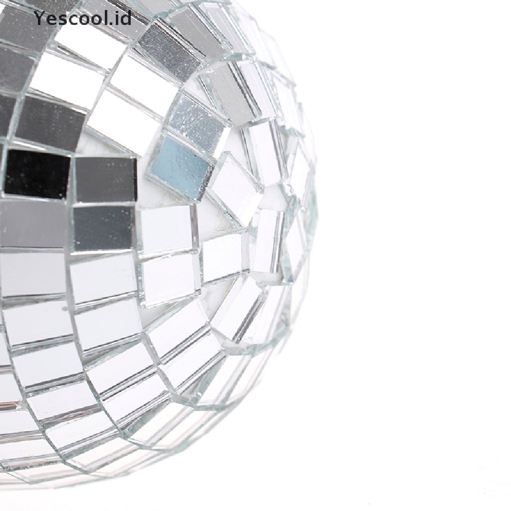 【Yescool】 Christmas Ball Ornaments 2-8cm Mini Disco Mirror Ball Christmas Tree Decoration .