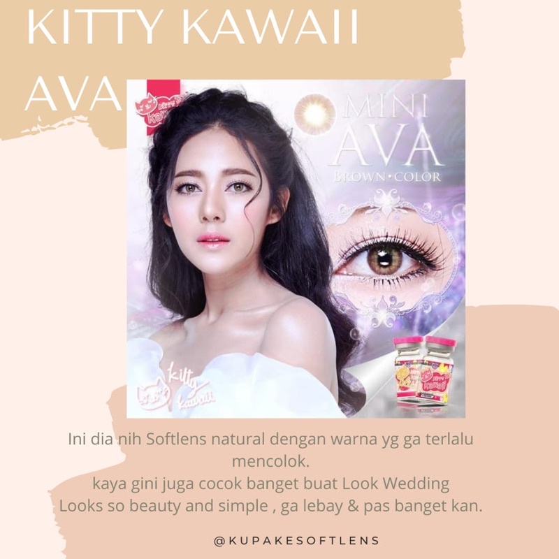 KUPAKESOFTLENS Mini Ava Natural Softlens By Kitty Kawai