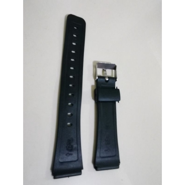 STRAP TALI JAM TANGAN CASIO F-91W gesper hitam berkualitas