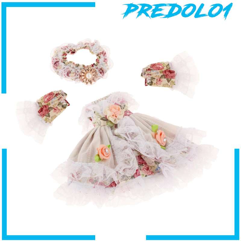 Predolo1 Dress Casual Aksesoris Boneka Bjd