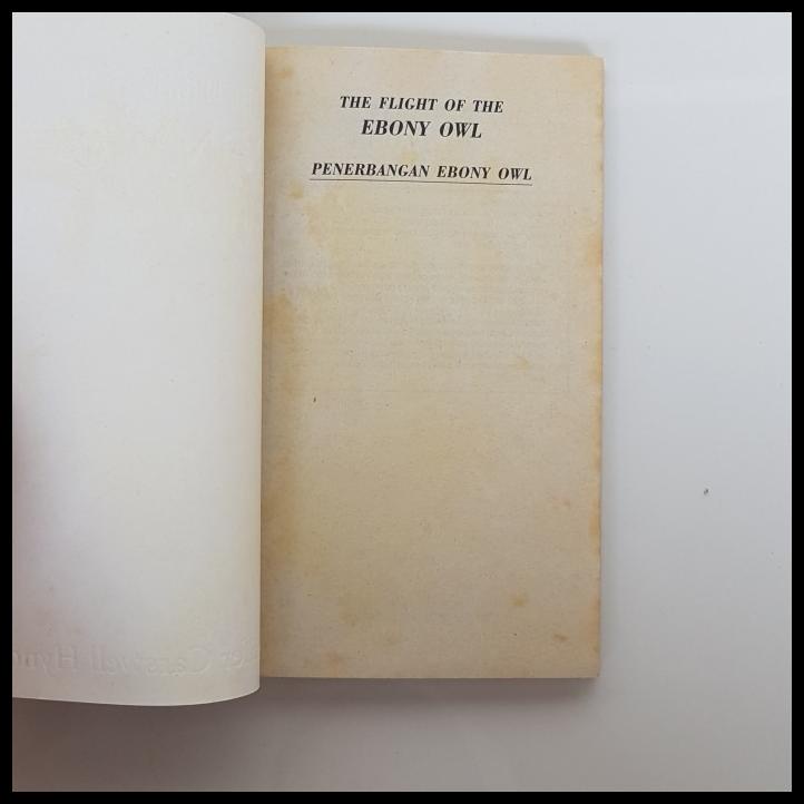 

Novel Penerbangan Ebony Owl - Jennifer Carswell Hynd