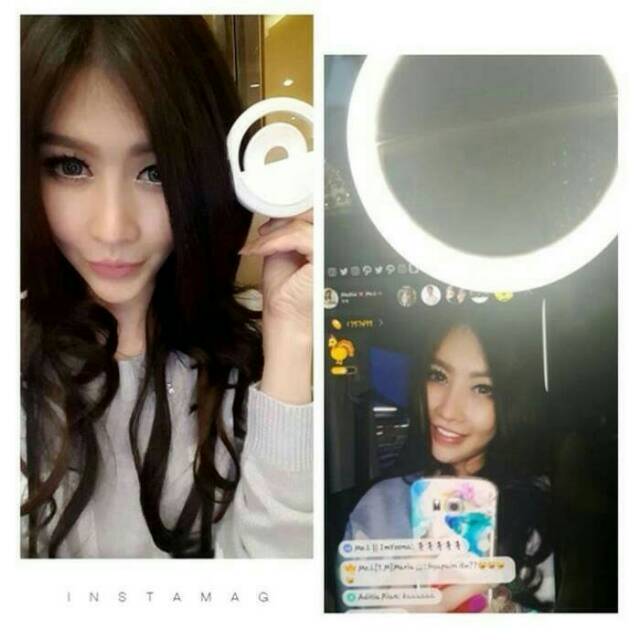 Lampu selfie Ring Light / Selfie Light / Lampu selfie ring premium